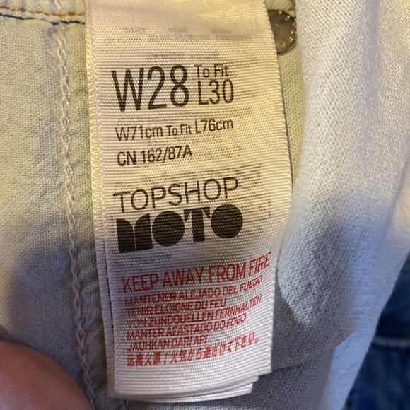 EUC Topshop Moto Leigh jeans - Picture 5 of 5